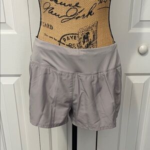 Nike Dri-Fit Light Gray Athletic Shorts